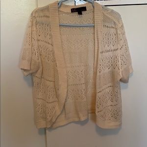 Light tan/ cream cardigan